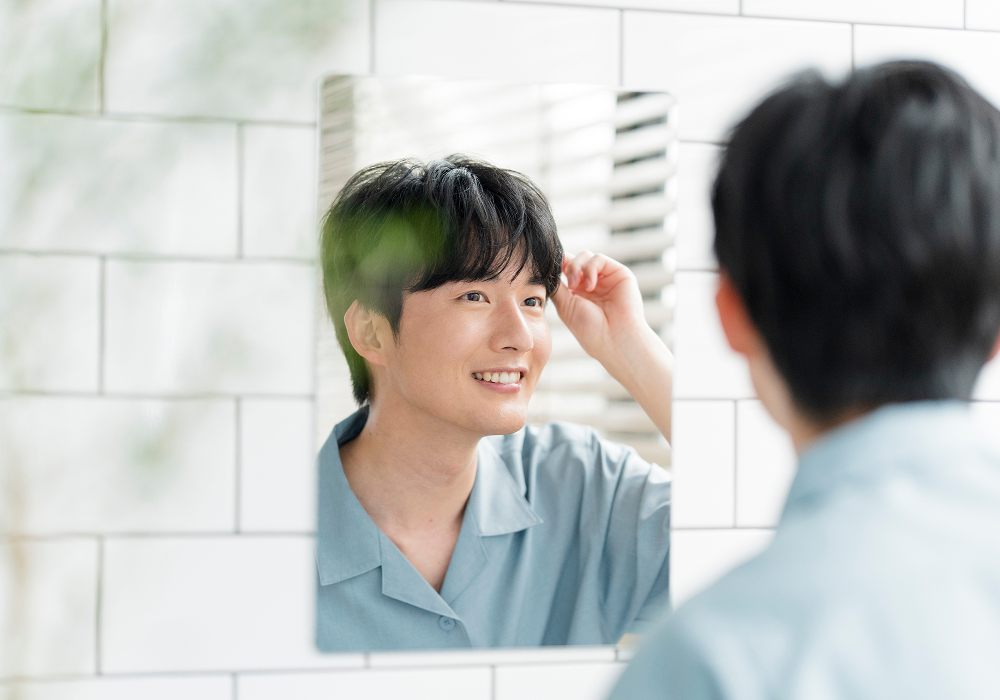 口元のコンプレックスを解消し、笑顔に自信を
